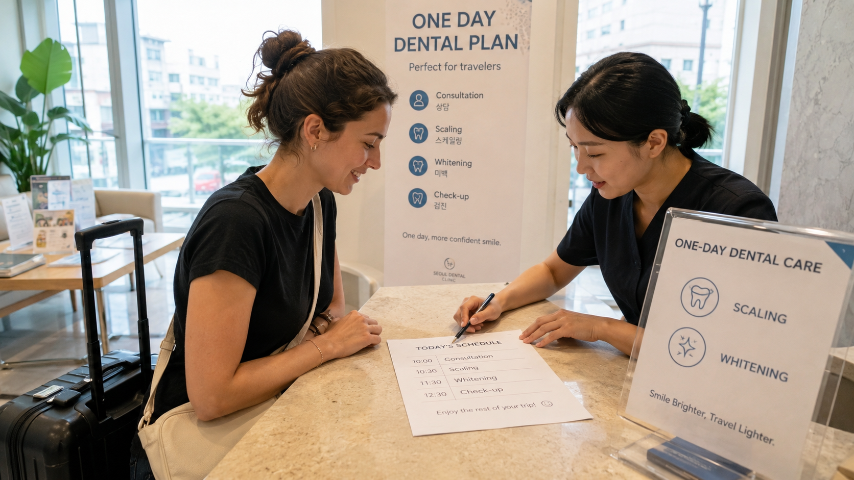 One-day dental visit consultation image