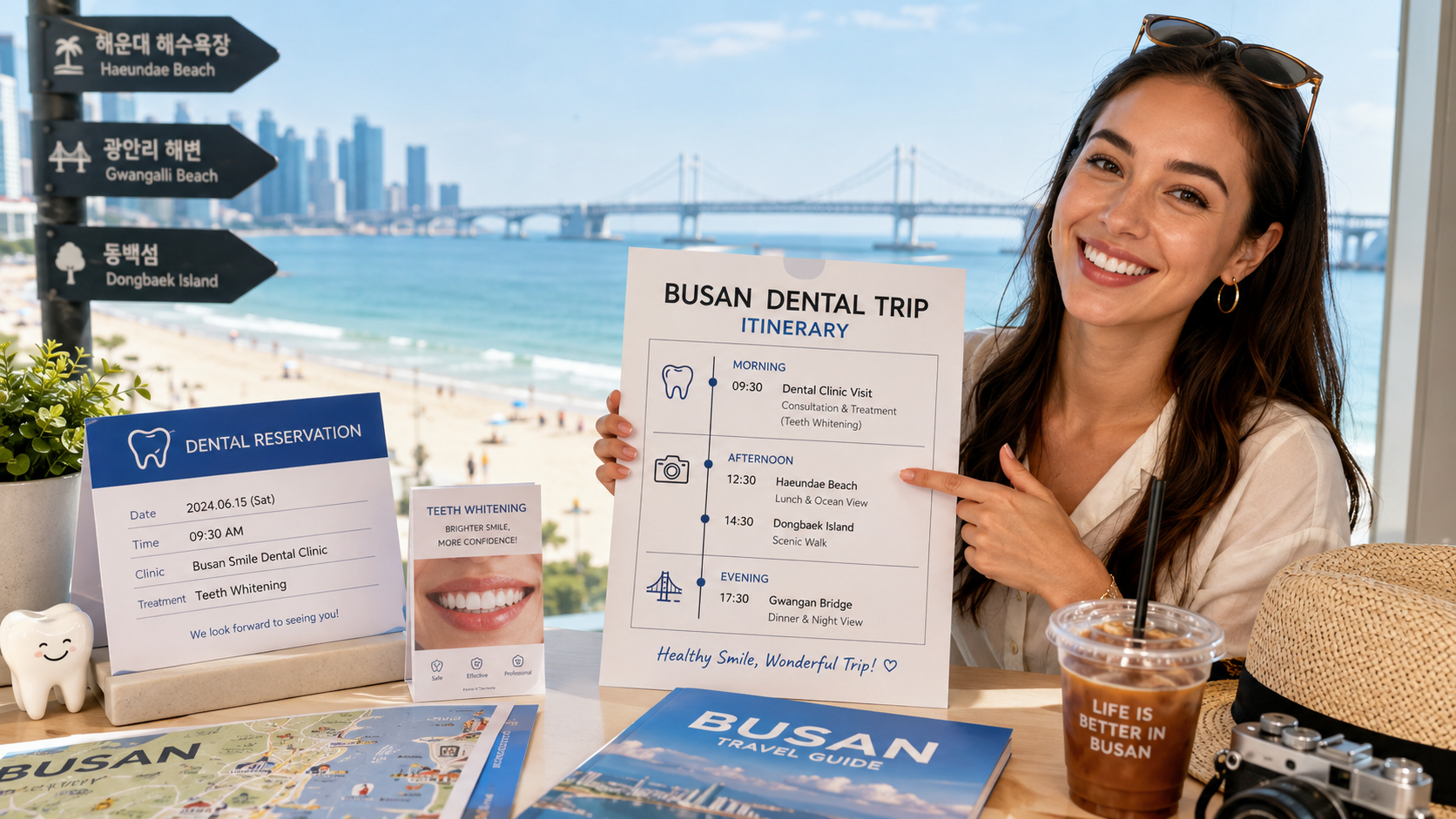 Busan dental trip itinerary image