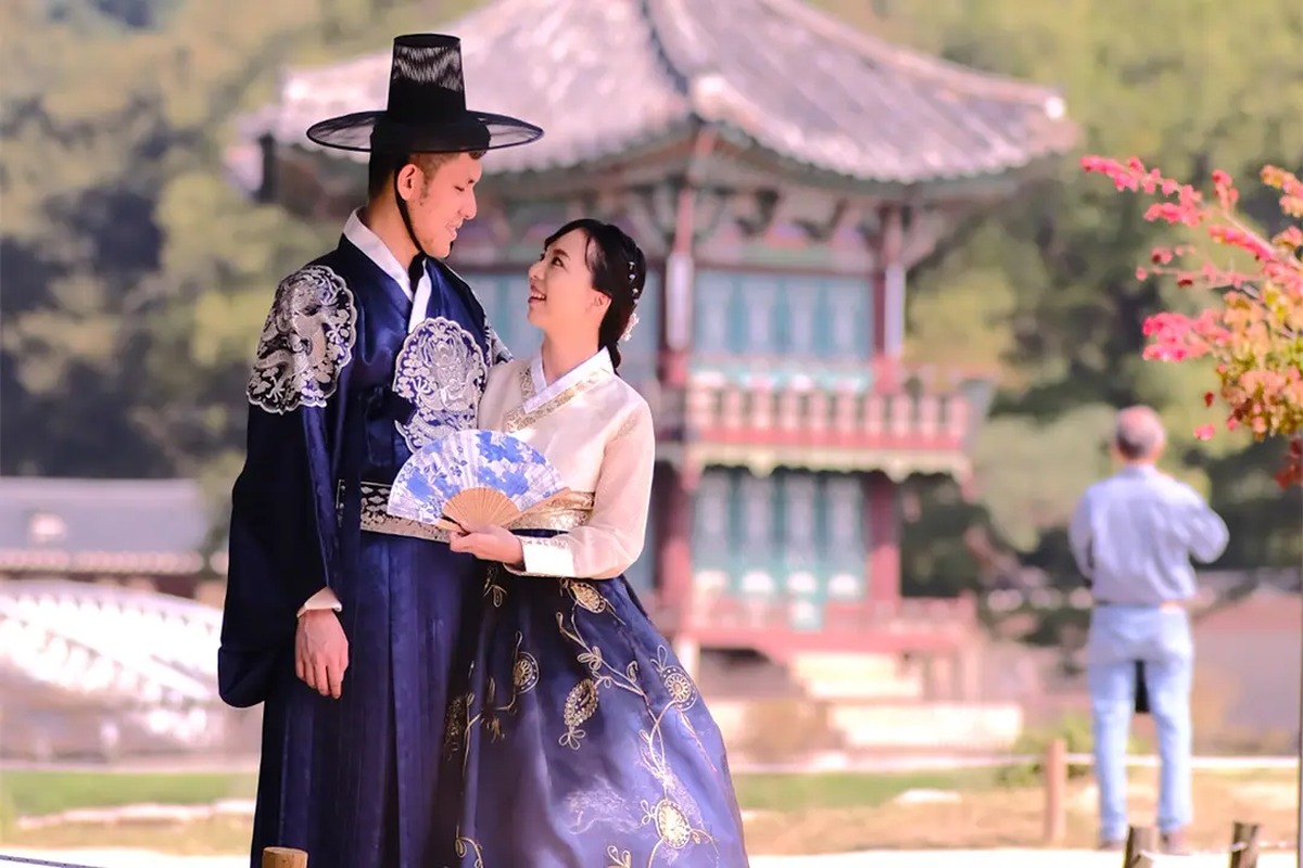 公主韓服體驗照片